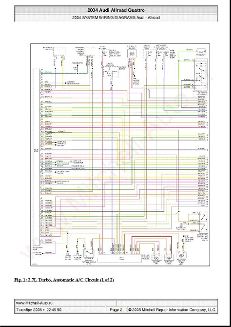 wiring diagram 2004 audi all road 